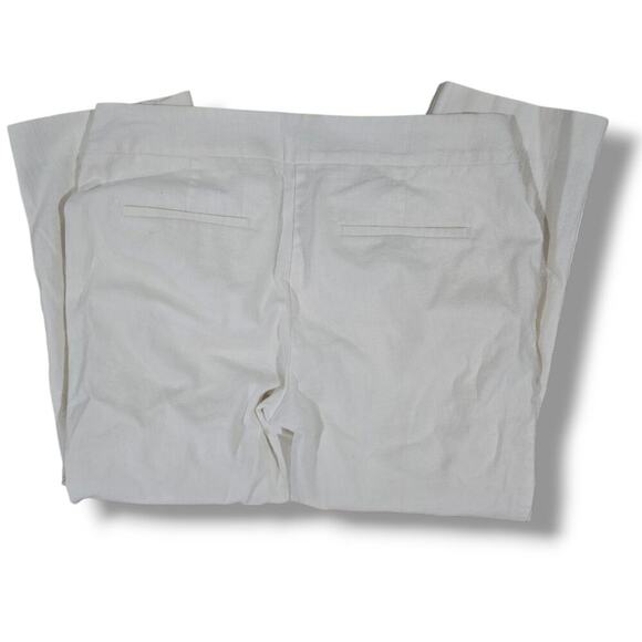 Ann Taylor LOFT women's white capri pants - size 4 - Picture 5 of 8